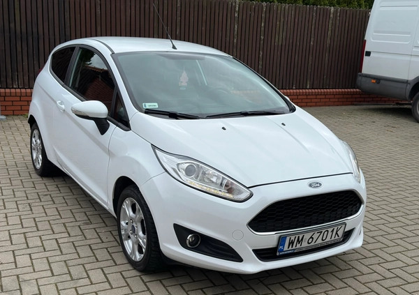 Ford Fiesta cena 31900 przebieg: 69125, rok produkcji 2017 z Sulejówek małe 56